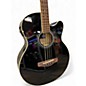 Used Ibanez AEB5E-BK Black Acoustic Bass Guitar
