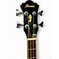Used Ibanez AEB5E-BK Black Acoustic Bass Guitar