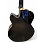 Used Ibanez AEB5E-BK Black Acoustic Bass Guitar