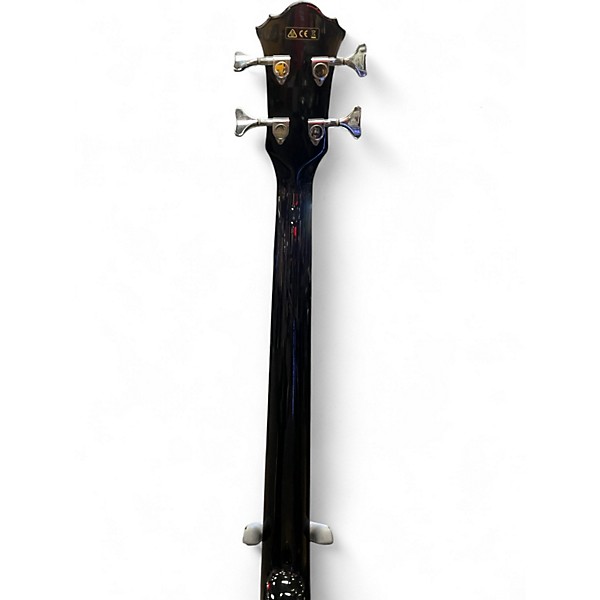 Used Ibanez AEB5E-BK Black Acoustic Bass Guitar