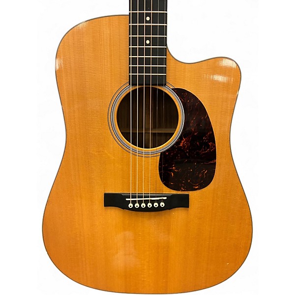 Used Martin DCPA4 Natural Acoustic Electric Guitar