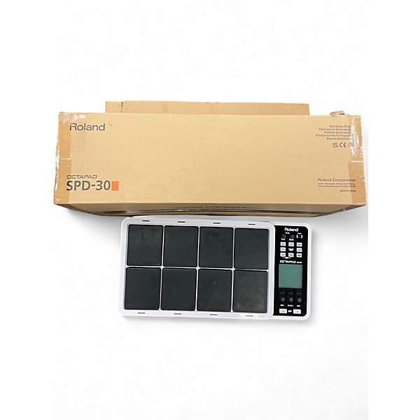 Used Roland Octapad SPD-30 White Drum Machine