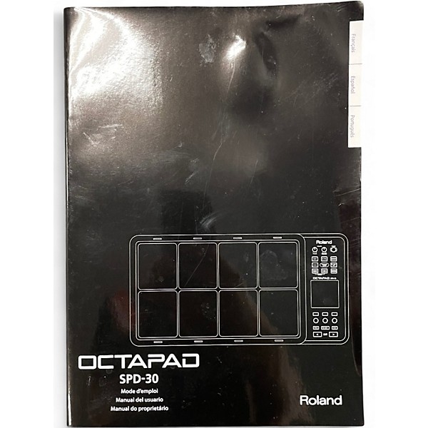 Used Roland Octapad SPD-30 White Drum Machine