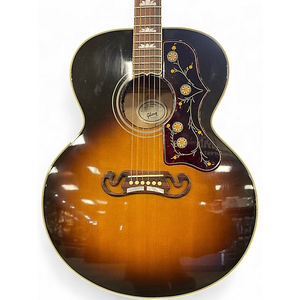 Used Gibson SJ200 Standard Super Jumbo 2 Color Sunburst Acoustic Guitar