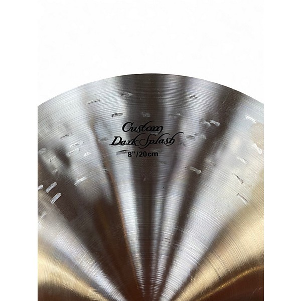 Used Zildjian 8in K Custom Dark Splash Cymbal
