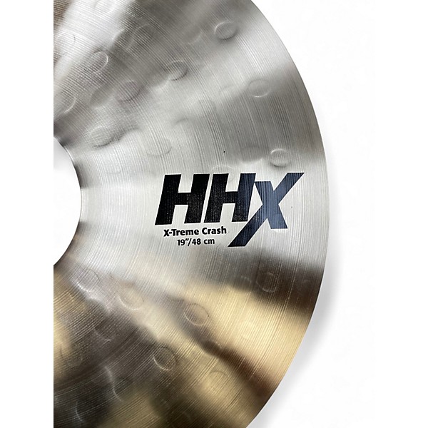 Used SABIAN 19in hhx x-treme crash Cymbal