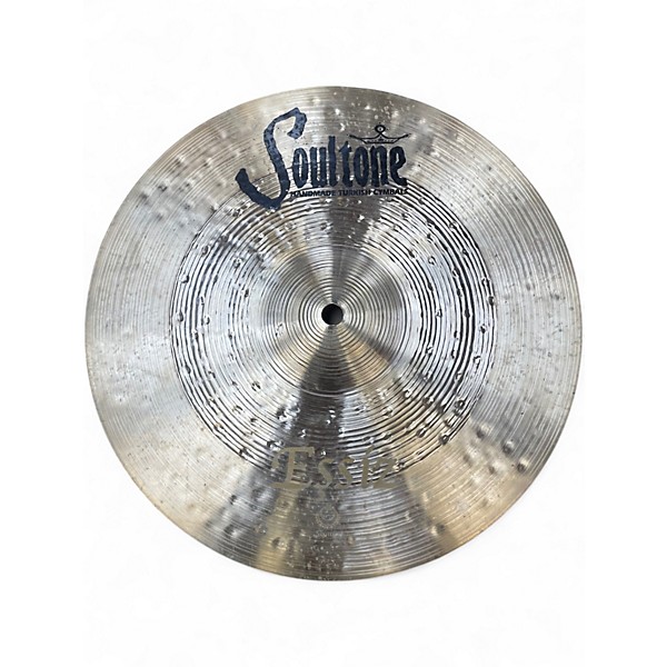 Used Soultone 13in essiz hi hat pair Cymbal