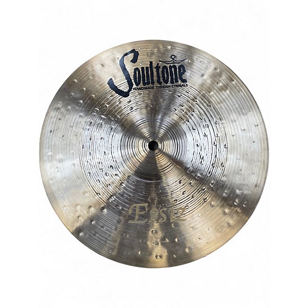 Used Soultone 13in essiz hi hat pair Cymbal