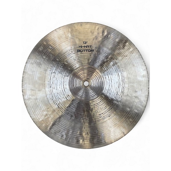 Used Soultone 13in essiz hi hat pair Cymbal