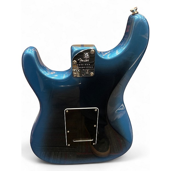 Used Fender American Professional II Stratocaster Blue Burst Solid Body Electric Guitar