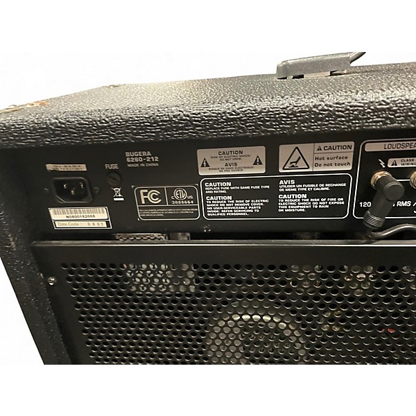 Used Bugera 6260 Infinium 120W 2-Channel Tube Guitar Amp Head