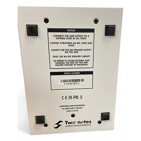 Used Two Notes AUDIO ENGINEERING Torpedo Captor X Direct Box