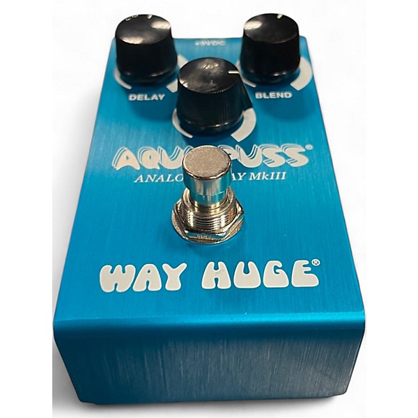 Used Way Huge Electronics WHE701 Aqua Puss Analog Delay Effect Pedal