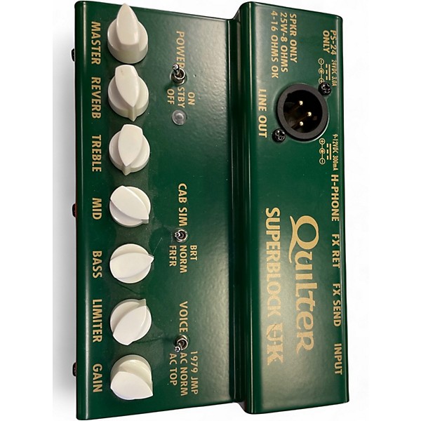Used Quilter Labs SuperBlock UK Guitar Preamp