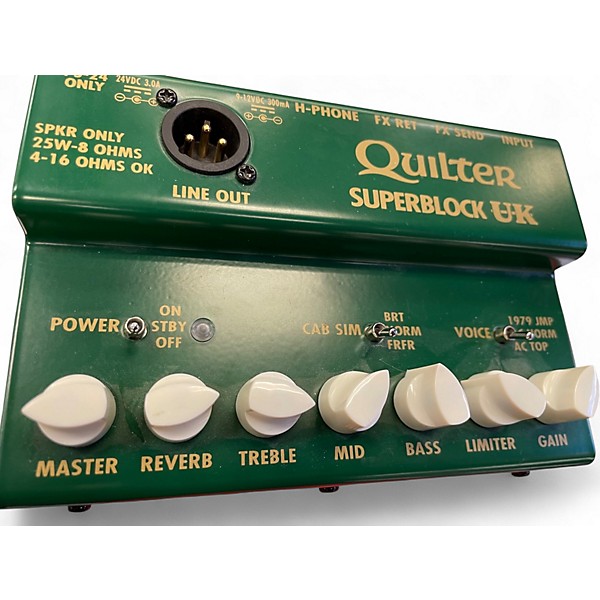 Used Quilter Labs SuperBlock UK Guitar Preamp