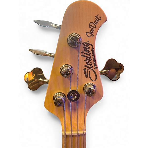Used Sterling by Music Man JOE DART RAY34 Natural Electric Bass Guitar