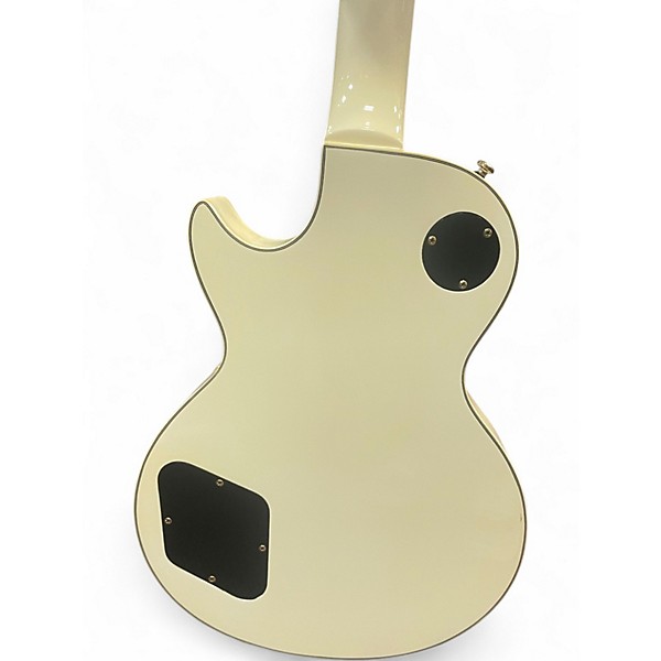 Used Epiphone Les Paul Custom White Solid Body Electric Guitar