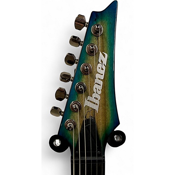 Used Ibanez RGIX20FESM FOGGY STAINED BLUE Solid Body Electric Guitar