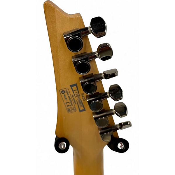 Used Ibanez S420 S Series Blackberry Sunburst Solid Body Electric Guitar