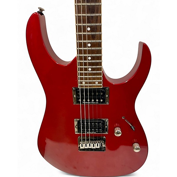 Used Ibanez RG321MH Metallic Red Solid Body Electric Guitar
