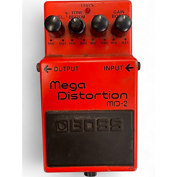 Used BOSS MD2 Mega Distortion Effect Pedal