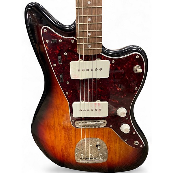 Used Squier Classic Vibe 60s Jazzmaster 2 Color Sunburst Solid Body Electric Guitar