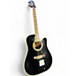 Used Takamine EF341C Black Acoustic Electric Guitar thumbnail