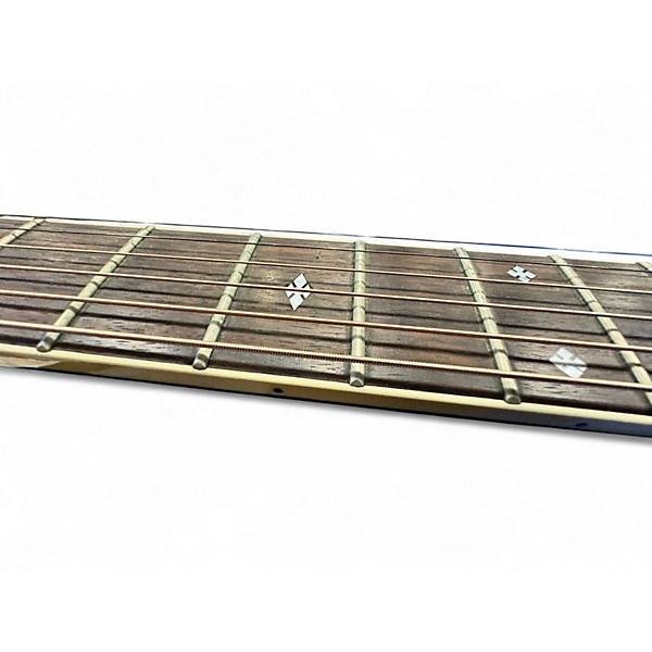 Used Takamine EF341C Black Acoustic Electric Guitar