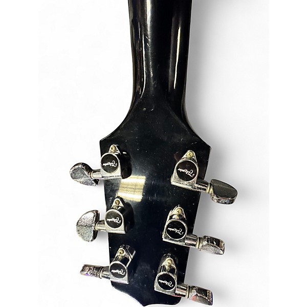 Used Takamine EF341C Black Acoustic Electric Guitar