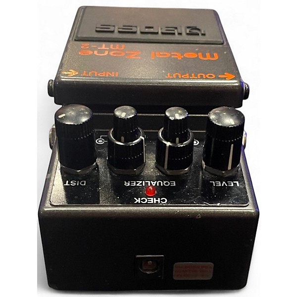 Used BOSS MT2 Metal Zone Distortion Effect Pedal