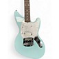 Used Fender Jagstang Daphne Blue Solid Body Electric Guitar
