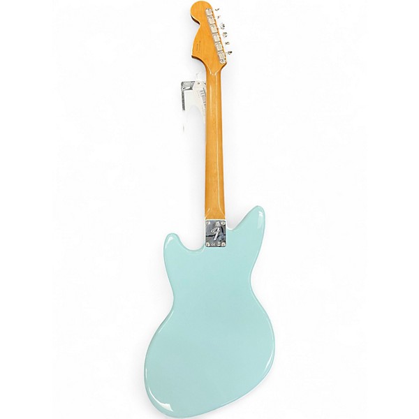 Used Fender Jagstang Daphne Blue Solid Body Electric Guitar