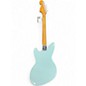 Used Fender Jagstang Daphne Blue Solid Body Electric Guitar