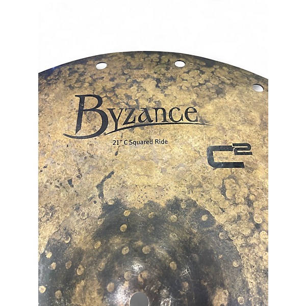 Used MEINL 21in Byzance Vintage C Squared Ride Cymbal