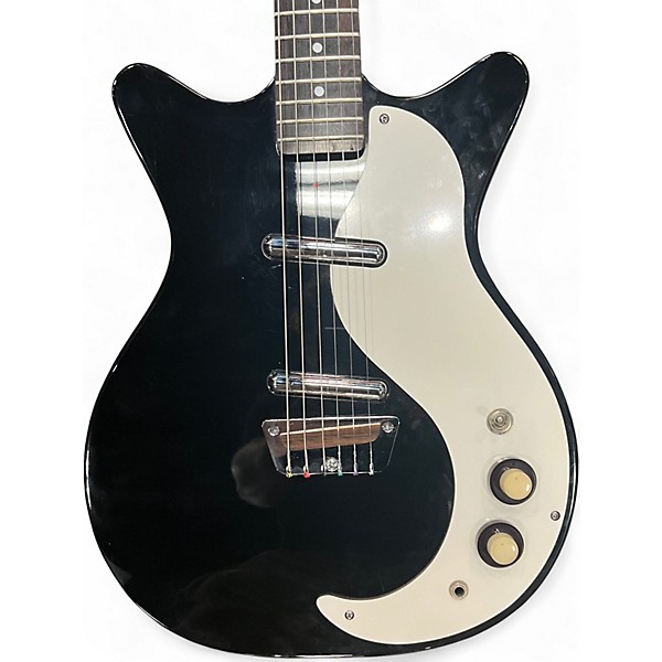 Used Danelectro Stock '59 Black Solid Body Electric Guitar