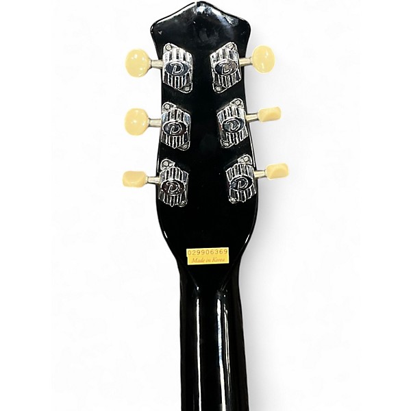 Used Danelectro Stock '59 Black Solid Body Electric Guitar