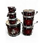 Used Gretsch Drums 7 Piece Catalina Maple WINE RED Drum Kit thumbnail