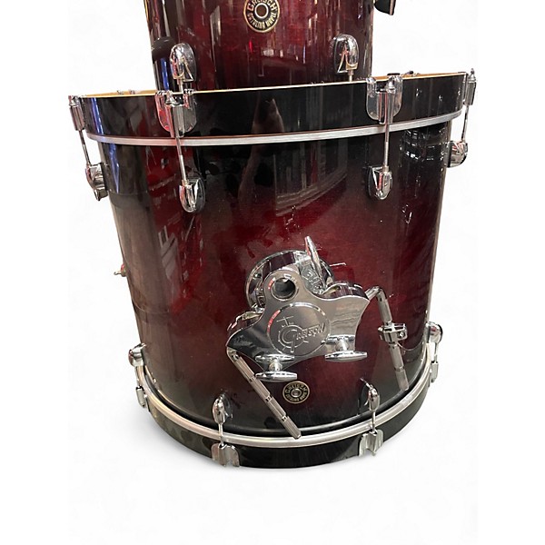 Used Gretsch Drums 7 Piece Catalina Maple WINE RED Drum Kit
