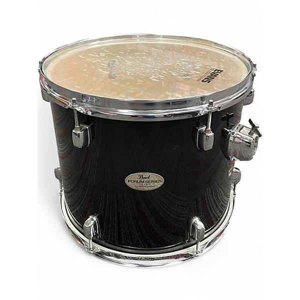 Used Pearl 5 Piece Forum Black Drum Kit