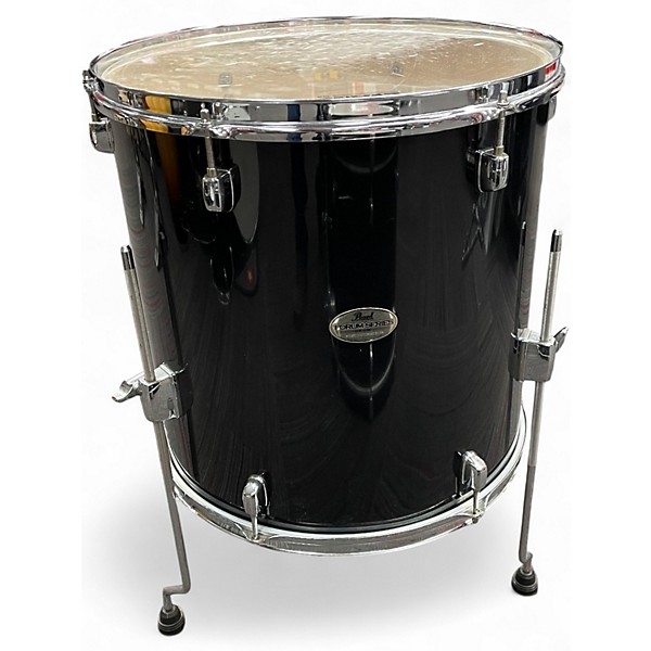 Used Pearl 5 Piece Forum Black Drum Kit