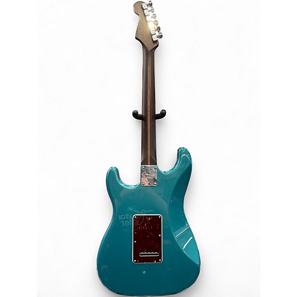 Used Fender LTD Rosewood Neck American Professional Stratocaster Ocean Turquoise Solid Body Electric Guitar