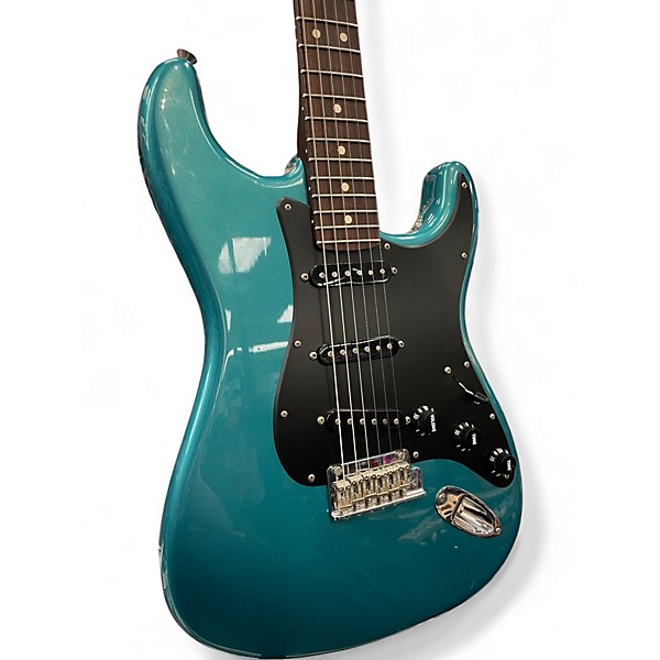 Used Fender LTD Rosewood Neck American Professional Stratocaster Ocean Turquoise Solid Body Electric Guitar