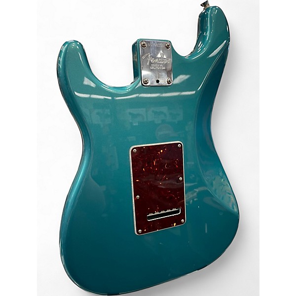 Used Fender LTD Rosewood Neck American Professional Stratocaster Ocean Turquoise Solid Body Electric Guitar