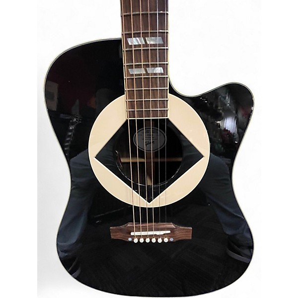 Used Gibson JERRY CANTRELL ATONE SONGWRITER Black Acoustic Guitar