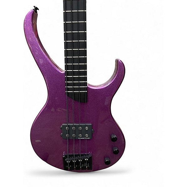Used Kramer D-1 PURPLE METALLIC Electric Bass Guitar