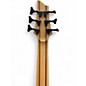 Used Schecter Guitar Research Stiletto Custom 6 String Natural Satin Electric Bass Guitar