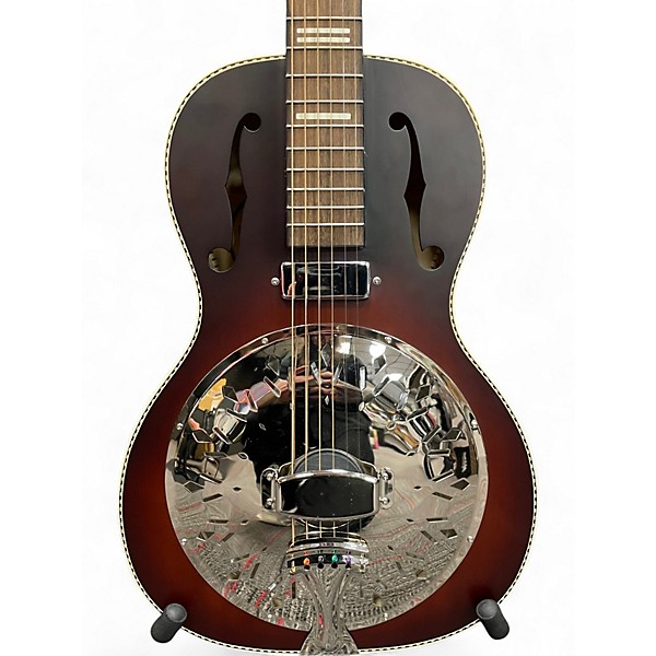 Used Recording King RPH-R2-E Dirty 30s Brown Sunburst Acoustic Guitar