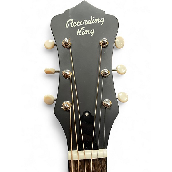 Used Recording King RPH-R2-E Dirty 30s Brown Sunburst Acoustic Guitar