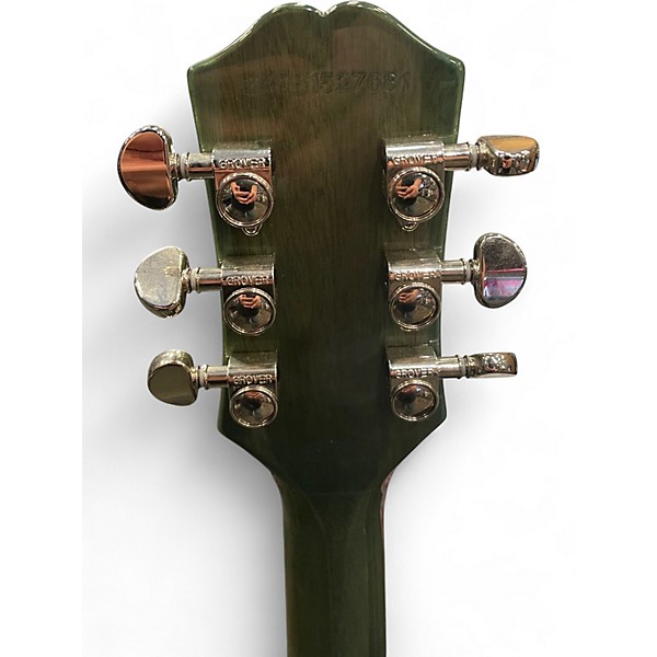 Used Epiphone Les Paul Standard Emerald Green Solid Body Electric Guitar