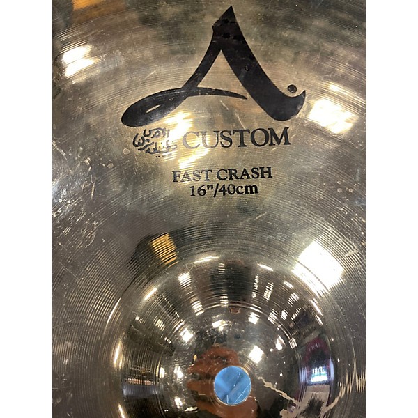 Used Zildjian 16in A Custom EFX Crash Cymbal